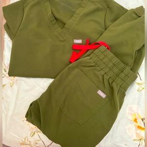 Figs Catarina one Scrubs XXS  + Zamora high waisted jogger Petite